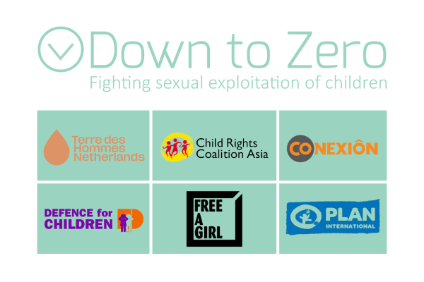 Down to Zero samenwerking tegen seksuele uitbuiting